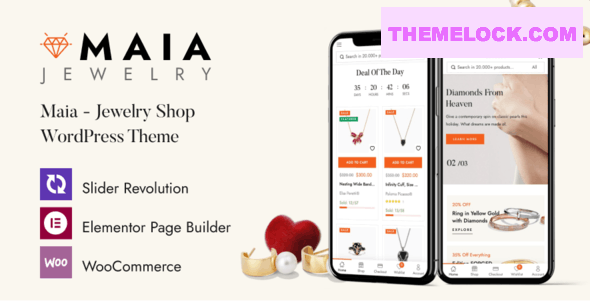 Maia – Jewelry Shop WordPress Theme